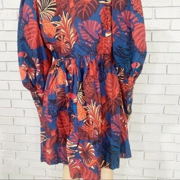 Farm Rio Women’s Animals Tapestry Mini Dress - Size Medium - Picture 10 of 12